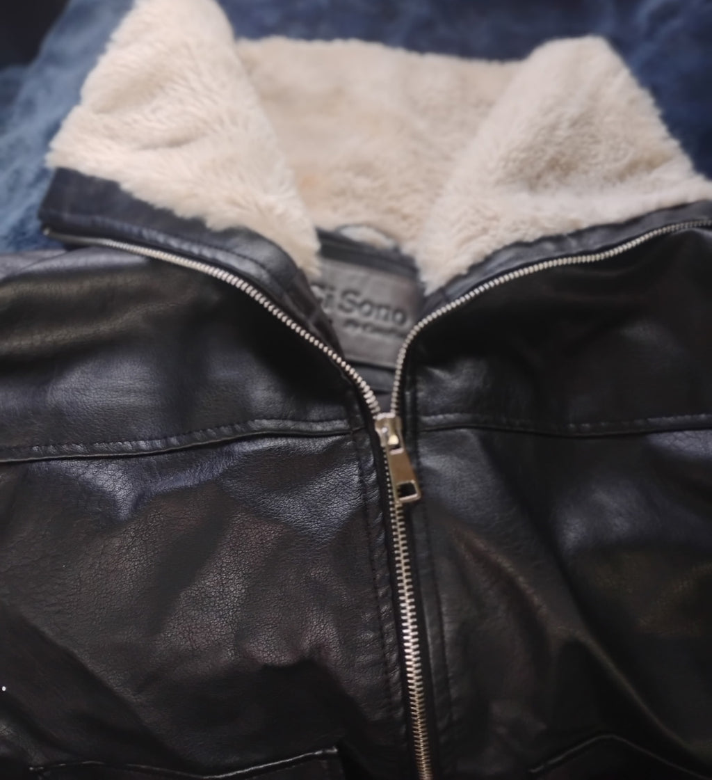 Leather Plush short style